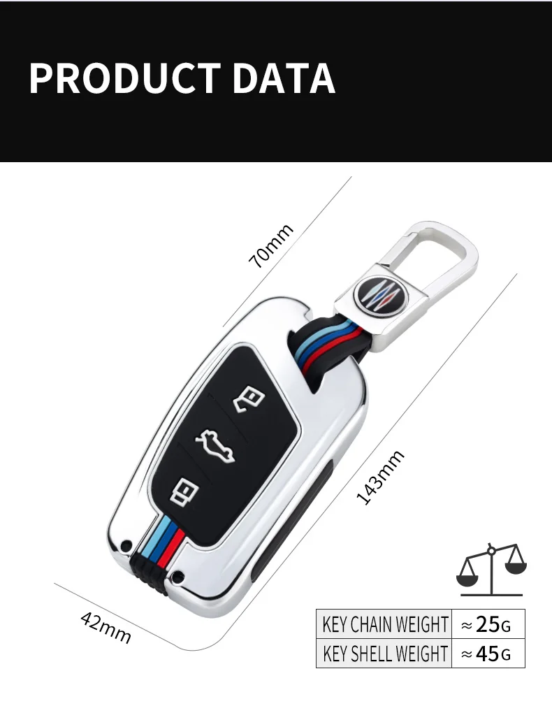 Custodia portachiavi intelligente in lega di zinco con copertura completa per Roewe I5 RX3 RX5 2017 2019 per MG ZS accessori per la protezione dello styling automatico 11 Custodia portachiavi intelligente in lega di zinco con copertura completa per Roewe I5 RX3 RX5 2017 2019 per MG ZS accessori per la protezione dello styling automatico - S3514cb962c89487397f4580260d2932bS