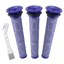 Enhanced Pre-Filter and HEPA Post-Filter Replacement for Cordless Vacuum Cleaners (3PCS)