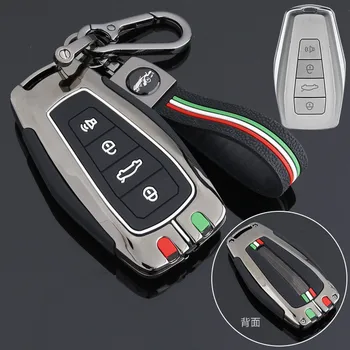 Cover per chiave/telecomando per Geely Coolray X6 Emgrand Global Hawk GX7 accessori remoti portachiavi auto-Styling - Portachiavi per auto portachiavi custodia Shell Set per Geely Coolray X6 Emgrand Global Hawk GX7