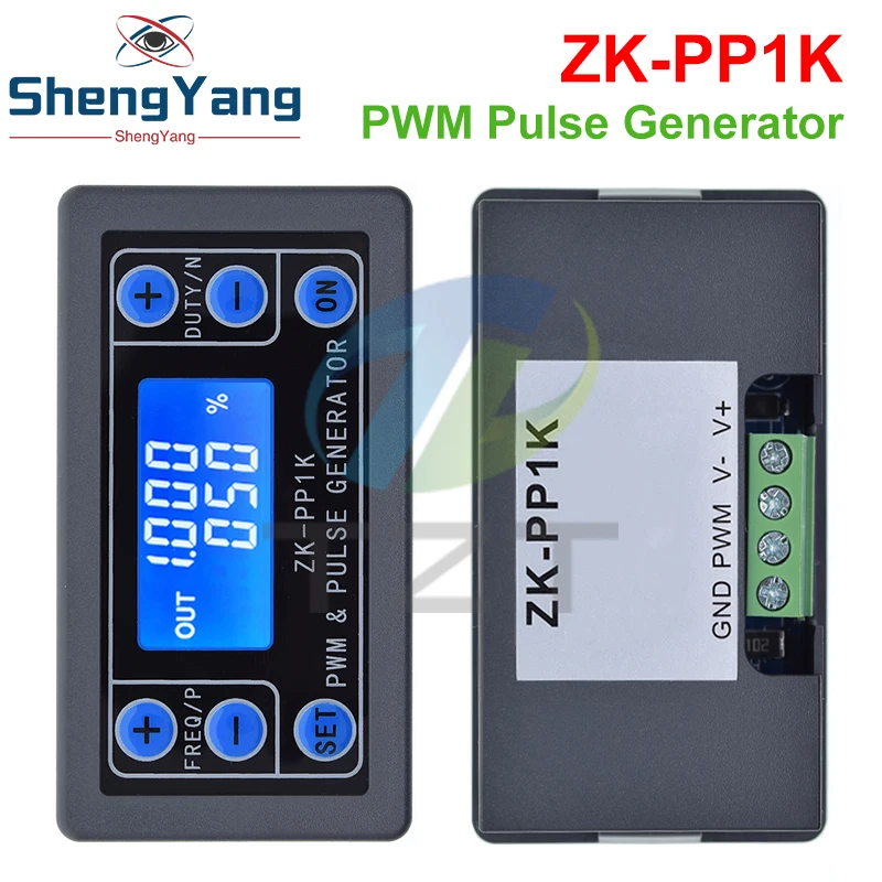 ZK-PP1K ȣ ߻   LCD PWM ޽ ļ Ƽ Ŭ   ߻, 1-ä 1Hz-150KHz PWM