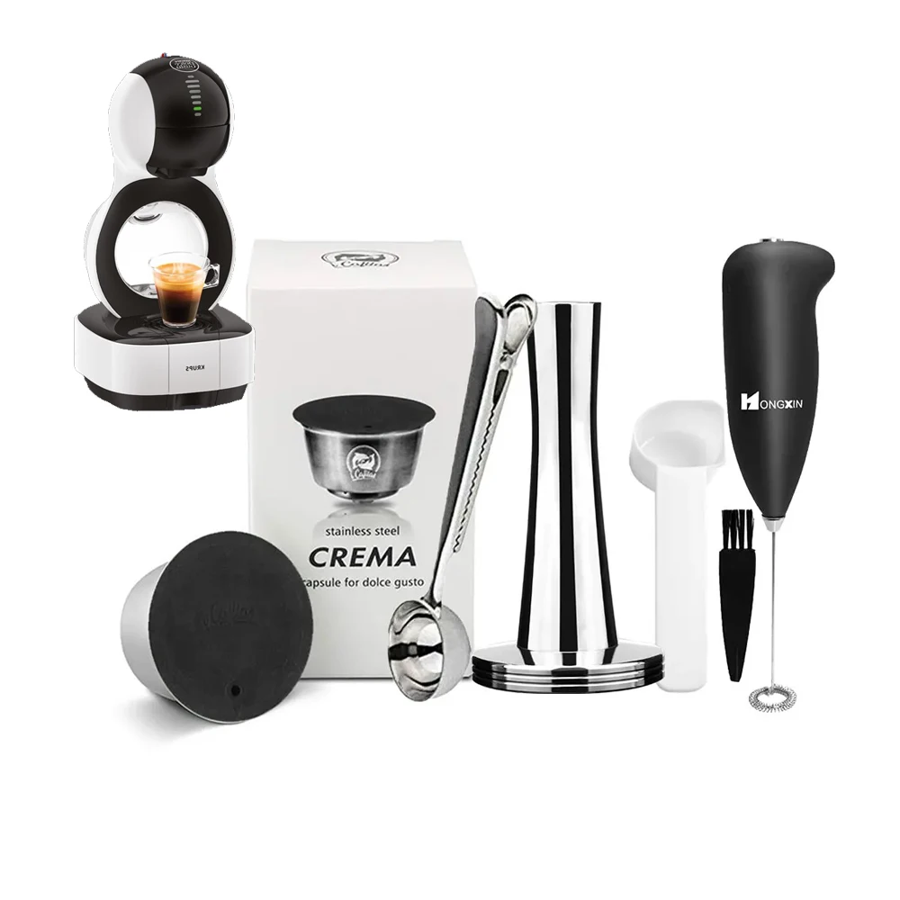 

Капсулы для кофе для Dolce Gusto, многоразовый фильтр из нержавеющей стали, совместим с кофеваркой Lumio