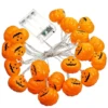 Halloween Lights Battery Operated Decorative Lights Pumpkin Lights For Indoor Outdoor Party 1