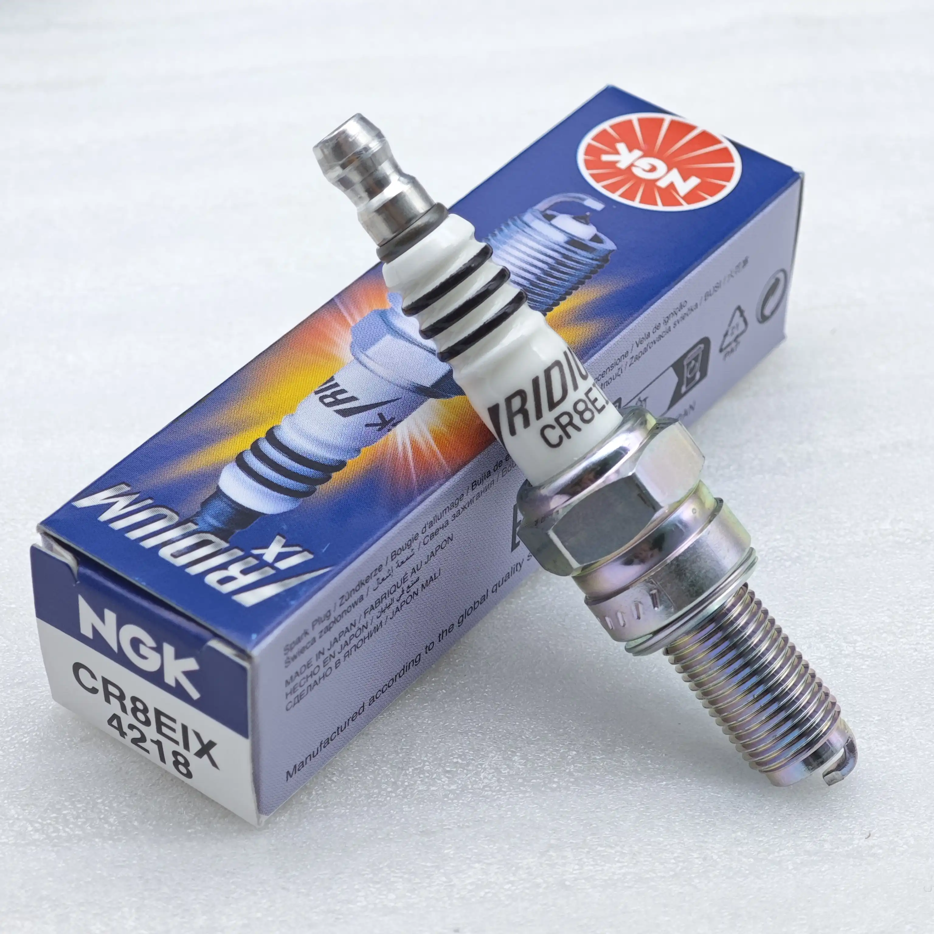 NGK # 4218 Iridium Spark Plugs CR8EIX ---- 8 PCS * NEW NGK # 4218 Iridium Spark Plugs CR8EIX ---- 8 PCS * NEW