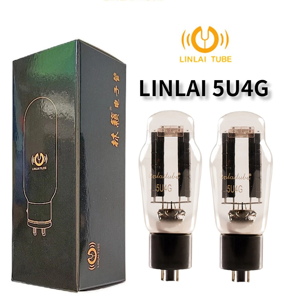 5U4G LINLAI Vacuum Tube Audio Valve Replaces 274B 5Z3P 5AR4 5Z3P 5Z4P GZ34 Tube Amplifier HIFI Audio Amplifier DIY linlai vacuum tube 6sn7 300b 274b 5u4g hifi audio valve electronic tube amplifier kit diy factory precision test and match