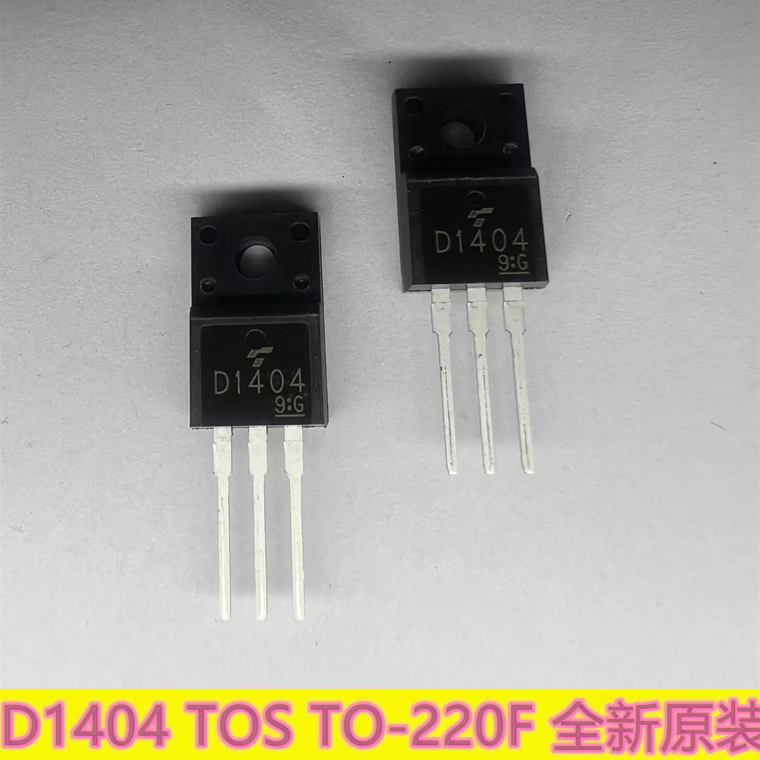 D1404 2SD1404 TRANSISTOR 7 A, 150 V, NPN, Si, POWER TRANSISTOR, BIP General Purpose Power TO-220F TOS Original goods