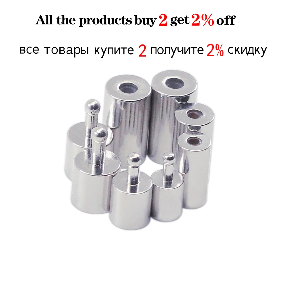 مشابك معدنية مغناطيسية لصنع المجوهرات ، أغطية رأس...