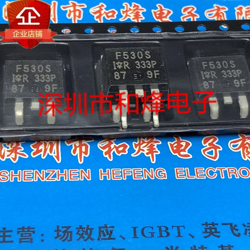 

5PCS-10PCS IRF530S F530S TO-263 100V 14A NEW AND ORIGINAL ON STOCK