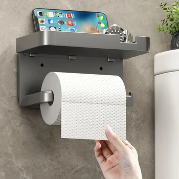 Wall-Mounted Toilet Paper Holder 2