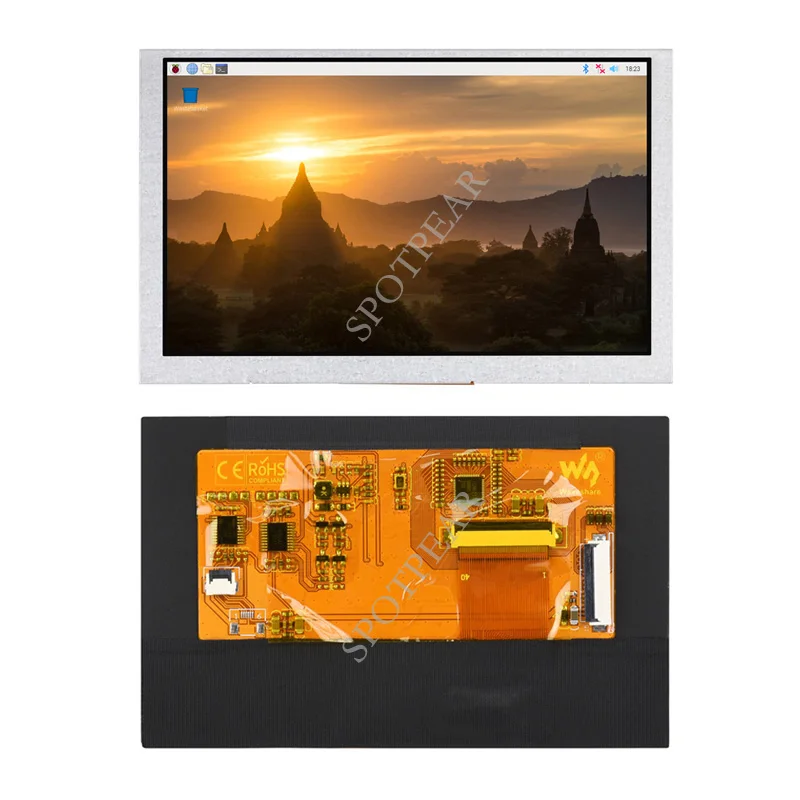   5 ġ MIPI DSI LCD 800  480 IPS ÷ ȭ,  ġ  ɼ