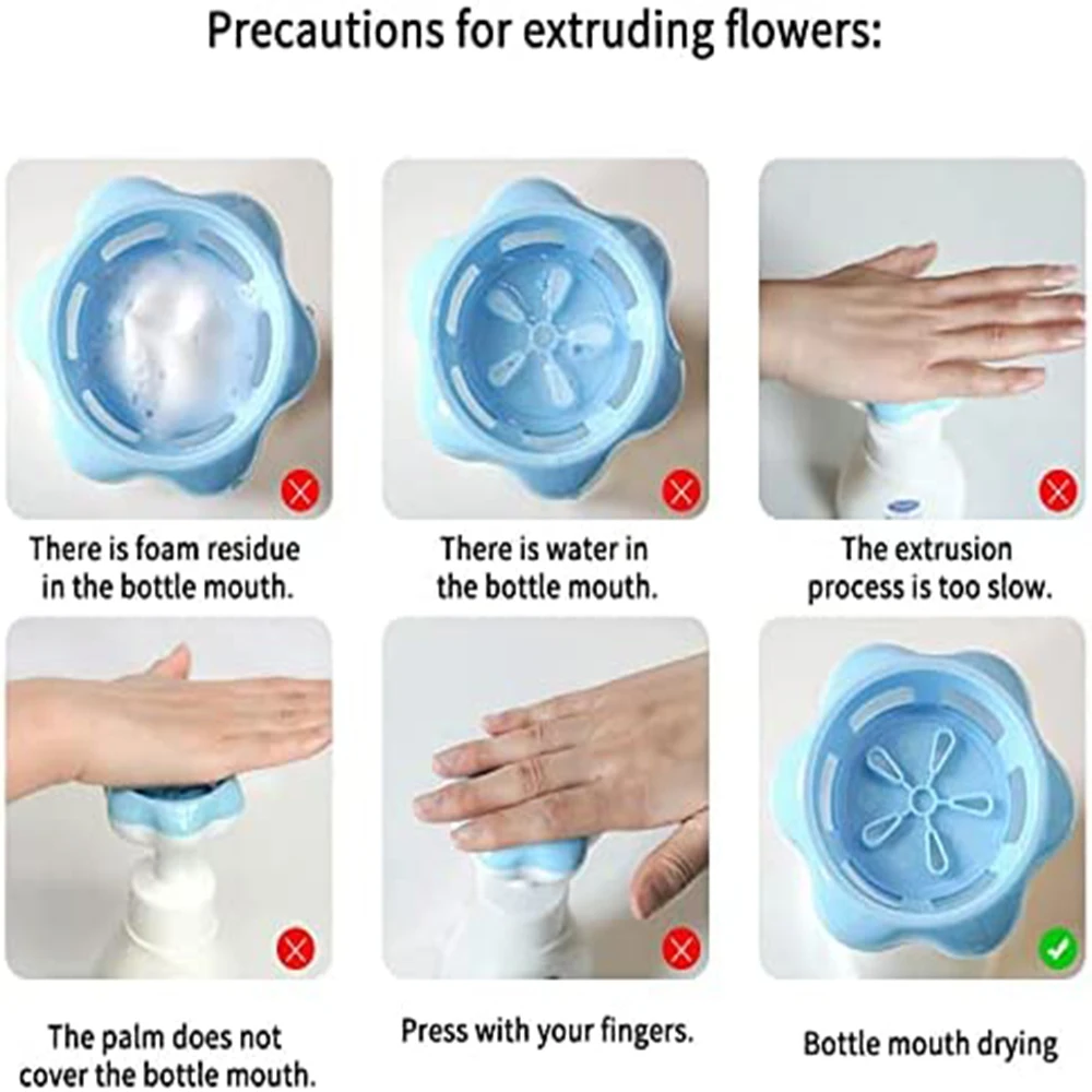 Flower Shaped Foam Dispenser Hand Soap Foam Hand Dispenser Stamp Foaming Soap for Kids soap dispenser foam pump bottle foaming soap dispenser soap dispenser bottle