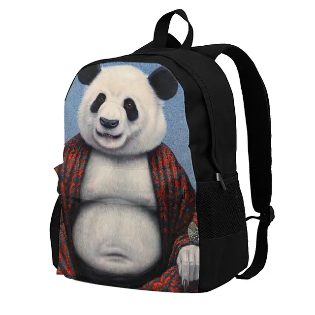 Baby Panda Backpacks Heart Shaped 
