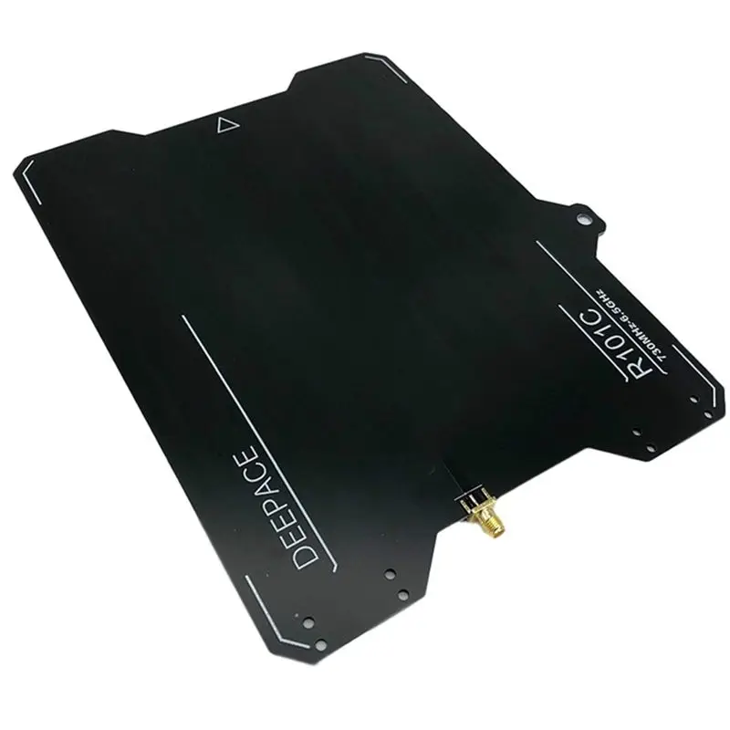 M67K-액세서리 1개 안테나 고내구성 R101C 730Mhz-6.5Ghz 7Dbi Ads-B UWB 안테나 광대역 지향성 안테나 23X22.5Cm 블랙