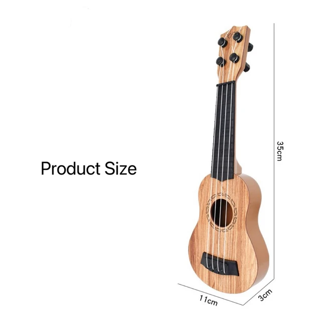 35cm Enfants Guitare Jouet Peut Être Utilisé Pour Jouer Des Instruments  Élémentaires Avec Palettes Simulant Yukrili