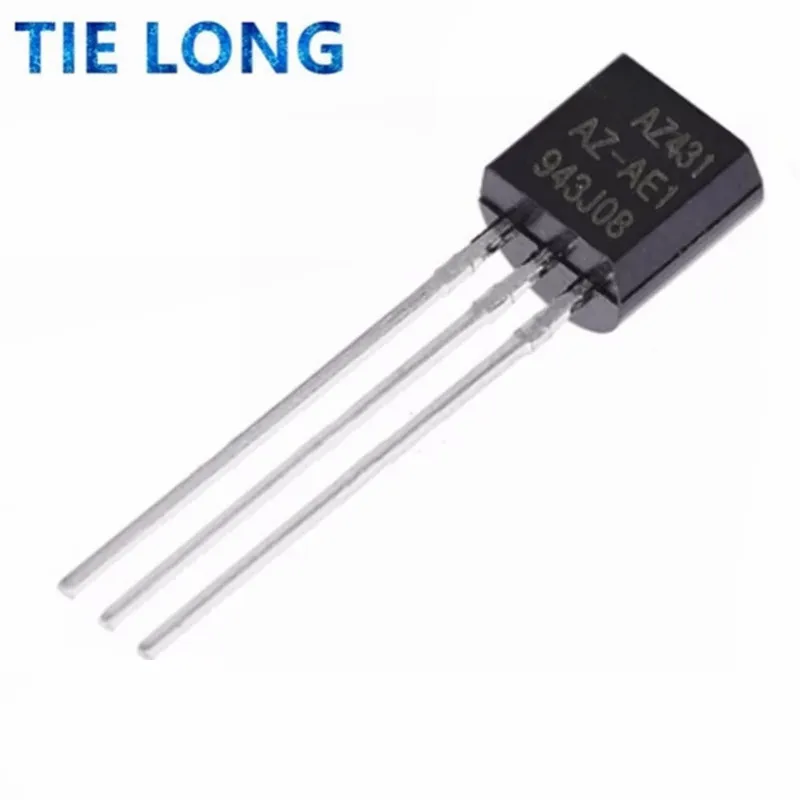 10Pcs Az431Az-Ae1 To-92 Az431Az Az431 Tl431 To92 Az431An Sot-23 Sot