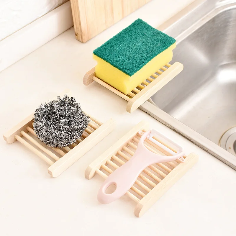 Natural Wooden Bamboo Soap Dish Tray Rack Plate Box Holder Soap Storage Organizer Bathroom Drain Shelves 1pcs/6pcs storage rack,soap holder,bathroom shelf,bathroom shelf rack,bathroom storage rack,wall shelf organizer,storage tray,wall shelf,soap dispenser tray