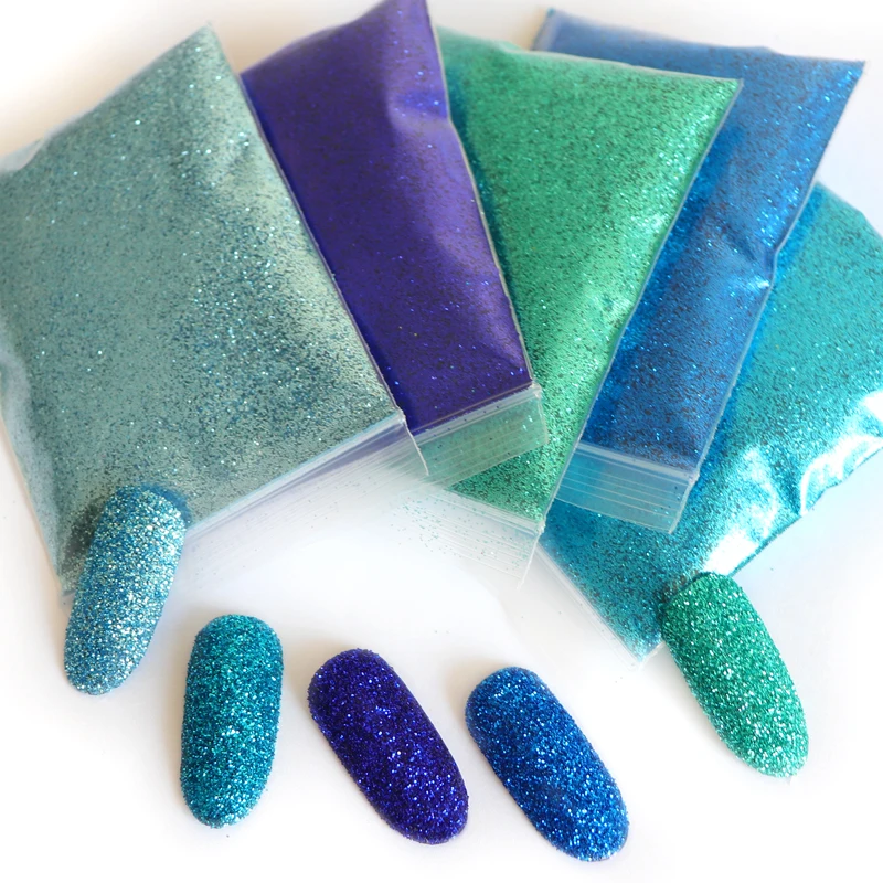 10g/Bag Wholesale Polyester Metallic Glitter Ultra Fine Glitter  Body/Eye/Face Glitter Nail art Decoration Accessories