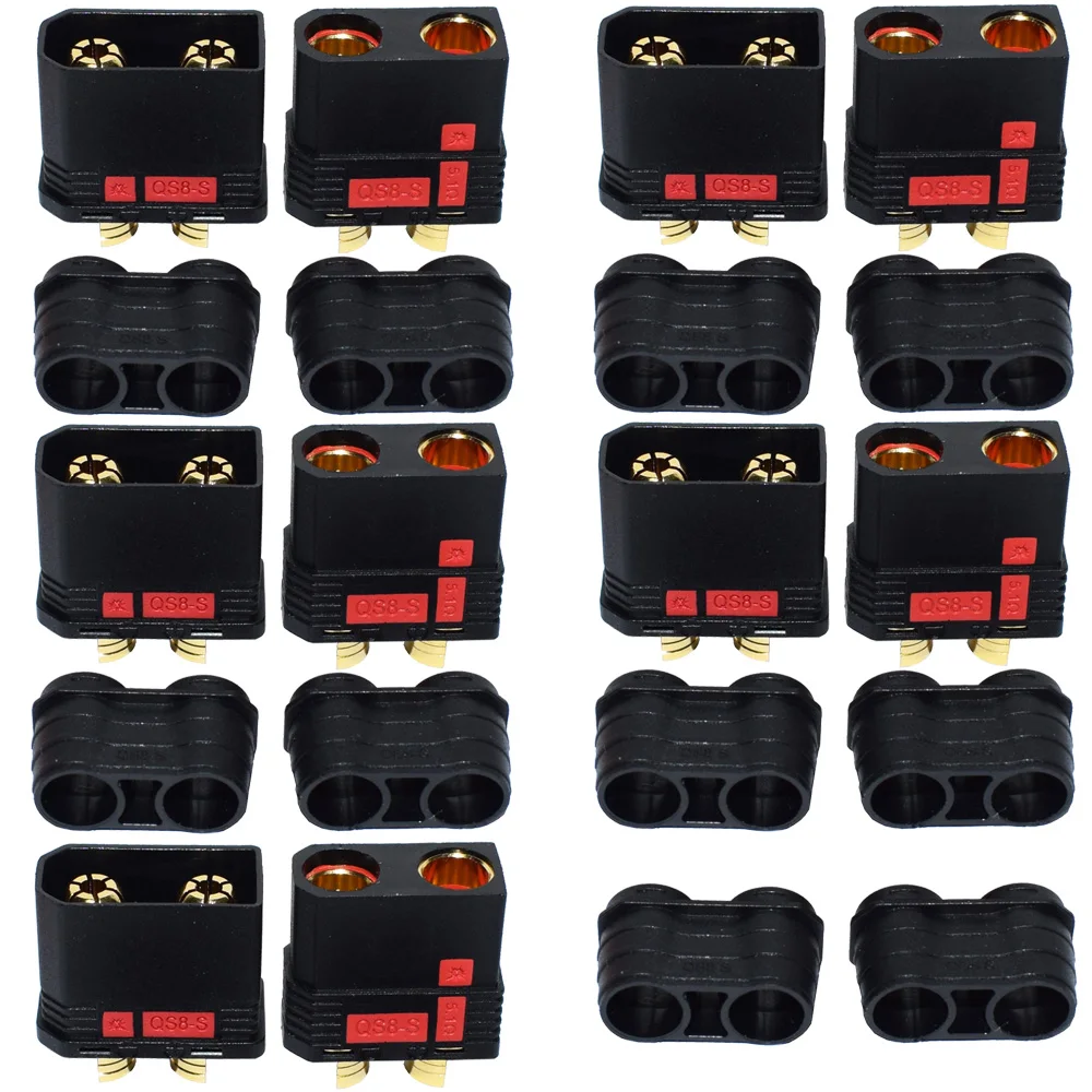 S3515f26b57c743c48685c3bb55c2238ff.jpg Connecteur QS8 mâle et femelle, connecteurs Anti-étincelle Qs8 à courant élevé, Application avec chargeur de batterie, jouets télécommandés, Drone