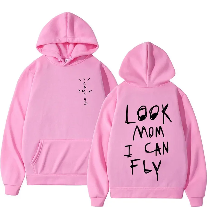 thumbnail image 1 of Sudadera con capucha para hombre y mujer, suéter con estampado de álbum rapero, Cactus Jack, moda informal, estilo Hip Hop, ropa de calle de gran tamaño, 1 of 5