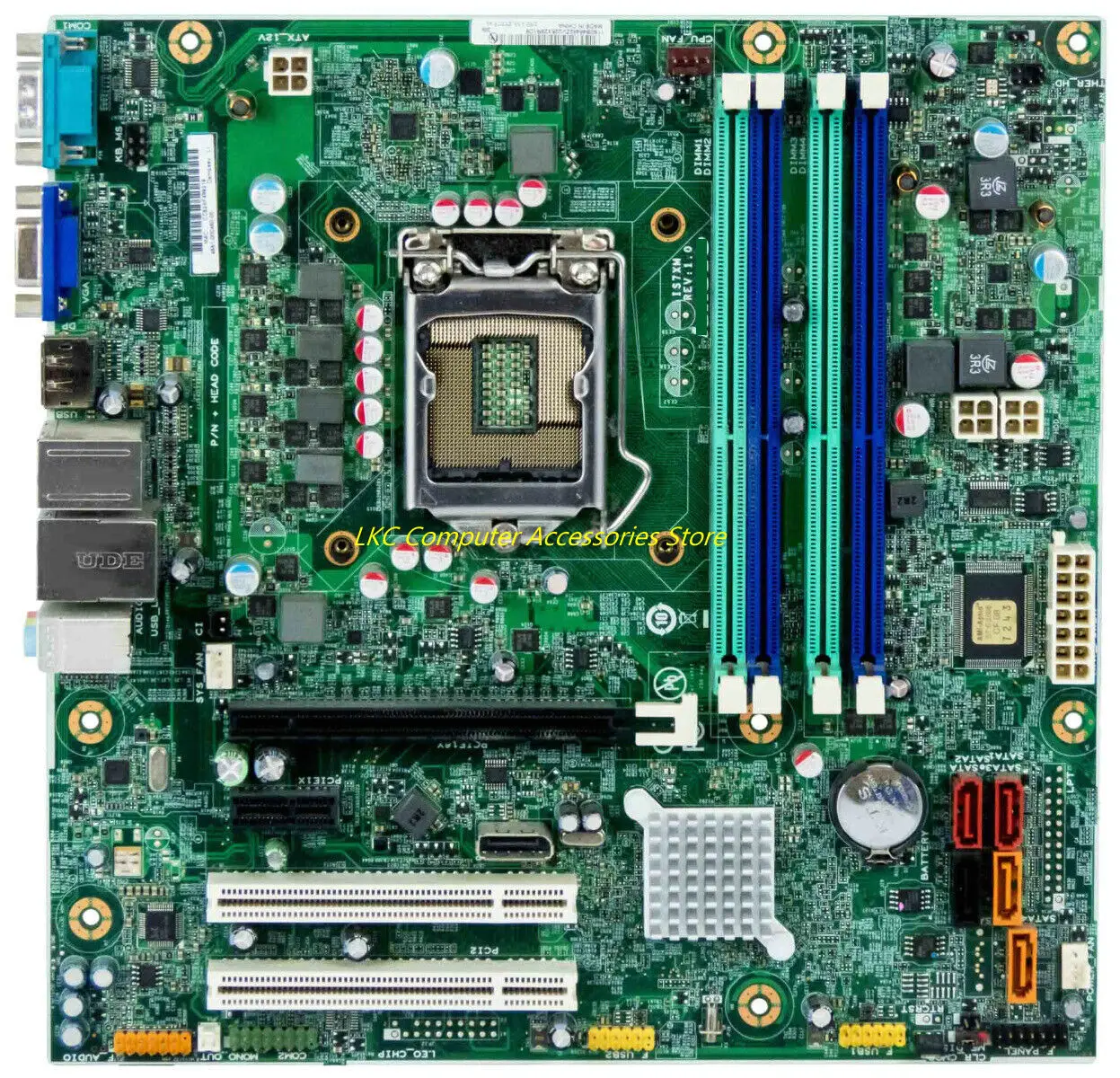 para Lenovo M6300t M6400t M92 M92p M8400t A8000t M82 Placa-mãe Is7xm Mainboard Q77 Lga1155 Ddr3 100 Testado Totalmente Trabalho