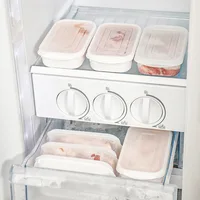3149 Refrigerator Food Storage Containers Sealed Box Kitchen Freezer Seal Bin Vegetable Fruit Meat Fresh Box Food Organizer 1