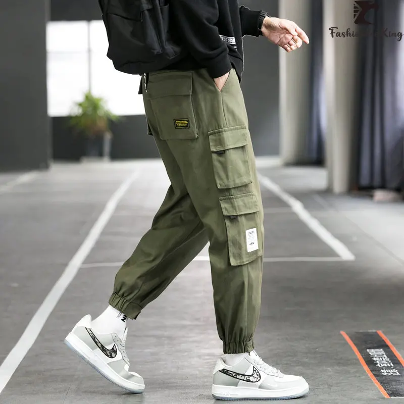 Zipper And Multi-pockets Design Jogger Cargo Pants In BLACK | ZAFUL 2024