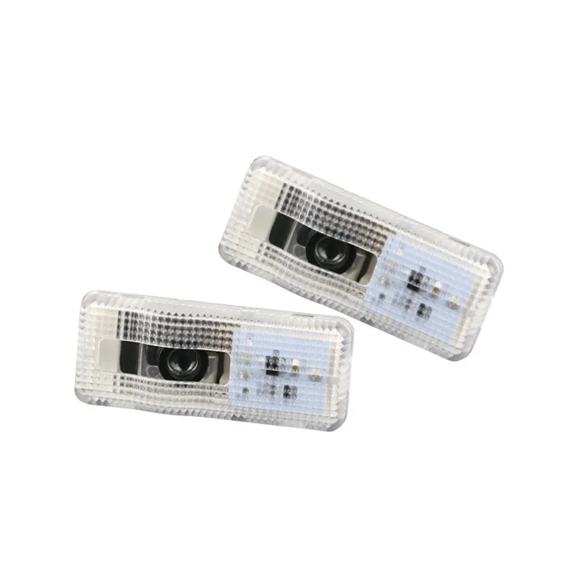2Pcs Car Led Logo Proiezione Porta Luce Di Benvenuto Per Citroen Xsara Dispatch Iii Saxo Picasso C4 C4L C3 C5 X7 C2 C6 Accessori