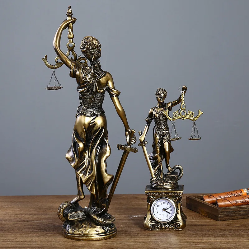 Statuette de la déesse themis Banque de photographies et d’images à