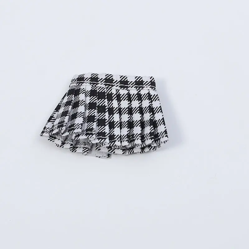 OB11 Doll Clothing Accessories Pleated Half Body Strap Skirt GCS Clay 1/12 Knot Little Pig Doll Clothing Multi Color