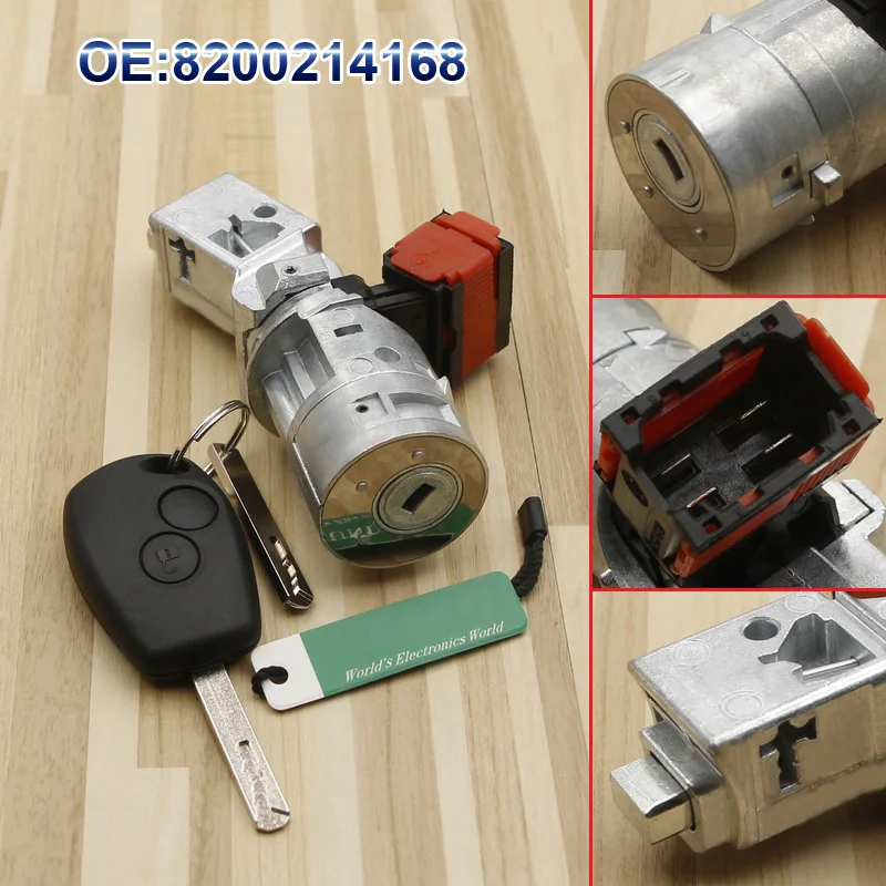 Ignition Lock Barrel Starter Switch For  Master Trafic Vauxhall Vivaro