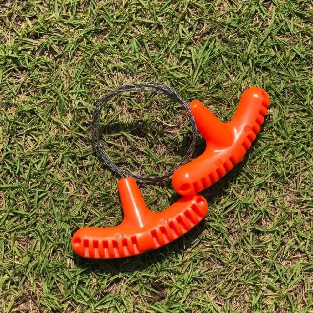 1pc Stainless Steel Folding Wire Saw – Mini Portable Survival Tool for Camping, Bushcraft, Emergency Preparedness