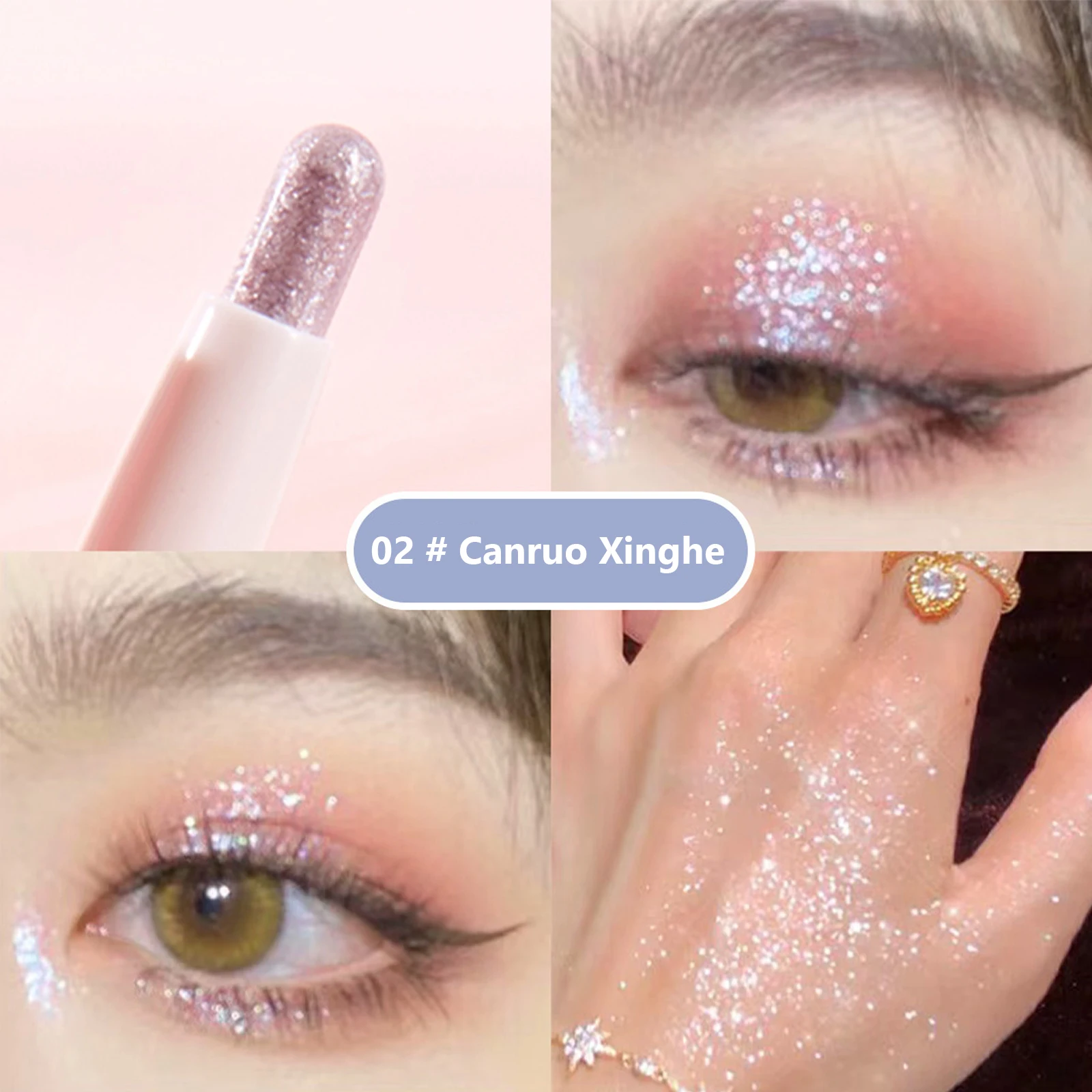 

Eye Shadow Pen Make-up Eyeshadow Beauty Silkworm Pen One-stroke Two-use Three-dimensional Non-smoothing