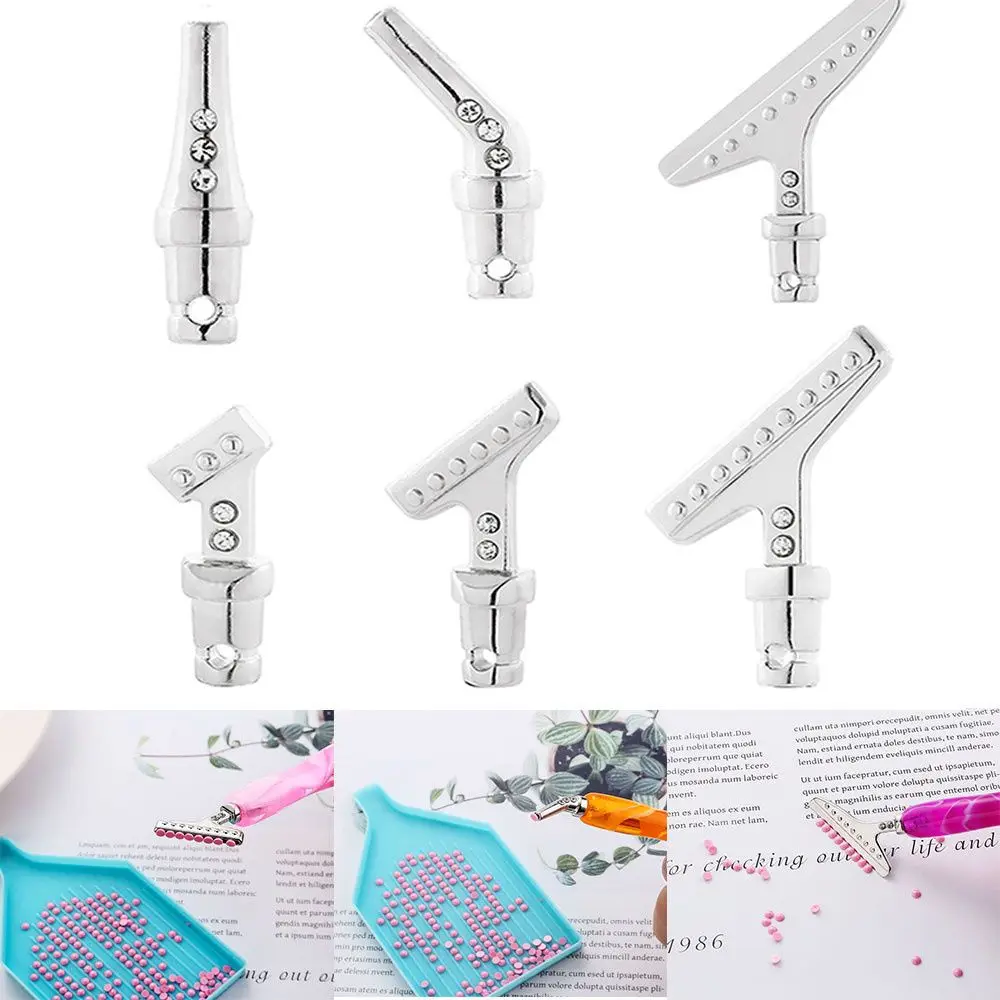 Stainless Steel Replacement Point Drill Pen Heads DIY For Diamond Painting Quick Cases Tools Embroidery Cross Stitch Accessories
