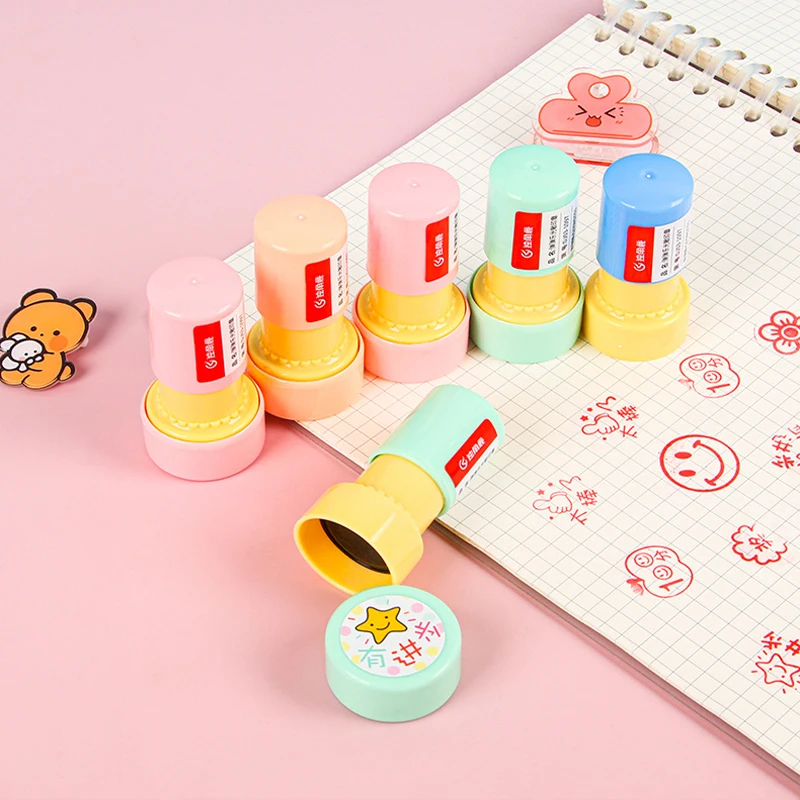 Children Reward Stamp Kindergarten Teachers Encourage Student Praise Album Decoration