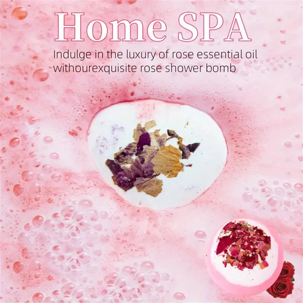 Moisturizing Bath Bomb Set with Essential Oils