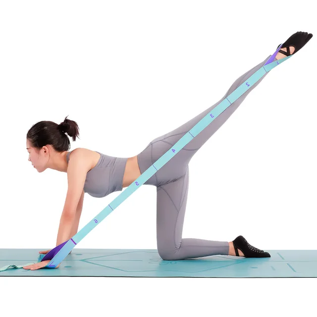 9/11 Loops Yoga Elastic Band Suitable Adult Stretching Exercises Stretching Belt Physical Therapy Stretch Resistance Band 2