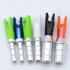 36pcs Archery Arrow Pin Nock Aluminum Pins + Plastic S Nock ends for ID 3.2mm 4.2mm 6.2mm Arrow Shaft 1