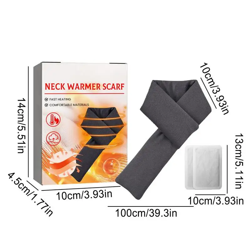 Heat Warmer Scarf Breathable And Soft Warming Scarf Warm Keeping Products Cold And Wind Resistant Scarf For Fishing Strolling images - 6