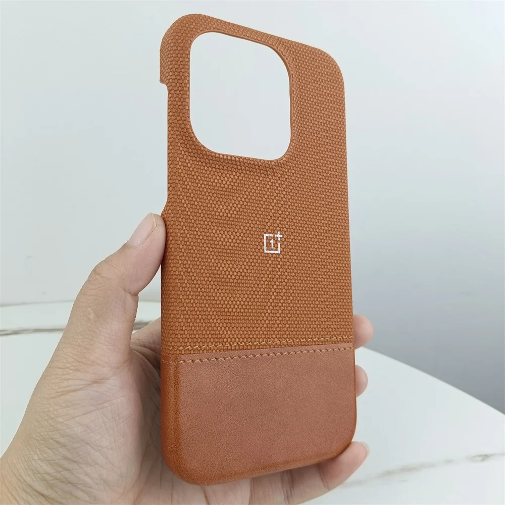 Luxury Matte Cotton Linen Leather Phone Case - Simple Shockproof Protective Cover
