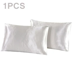 Luxurious Satin Pillowcase for Hair and Beauty Enhancement (WHITE)