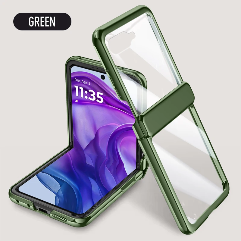 Ultra Plated 360° Protective Anti-Drop Phone Case with Tempered Front Film