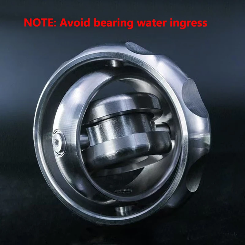 야외 휴대용 EDC 크리 에이 티브 3D 자이로 스코프 기계 회전 손가락 자이로 스코프 도구 장난감 선물