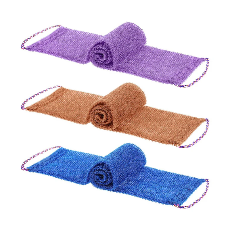 African Net Exfoliating Bath Sponge Scrubber 14x77cm