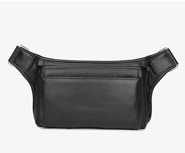 Marsupio In Pelle Vintage Per Uomo - Borsa A Tracolla Con Cinghia, Multitasche | Colore Caffè - Foto 5