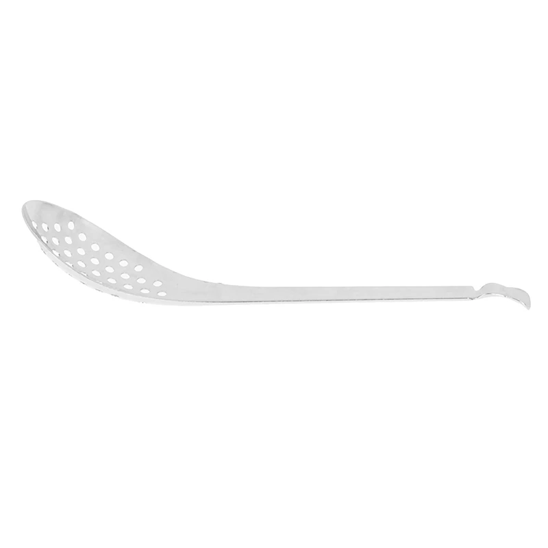 56 Holes Caviar Spoon Stainless Steel Kitchen Cooking Gadgets Colander 1Pc