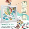 Kids Money Banks 3D Photo Frame Money Bank Hot Air Balloon Coin Saver Box Cash Protector Container For Desk Educational 5