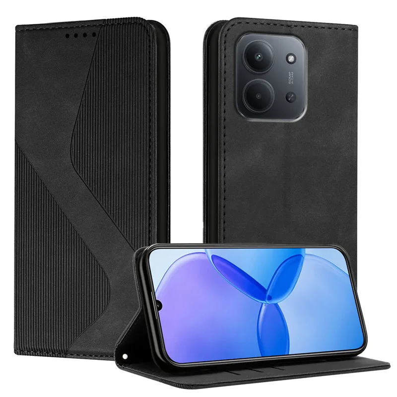 Magnetic Leather Flip Stand Wallet Phone Case & Cover