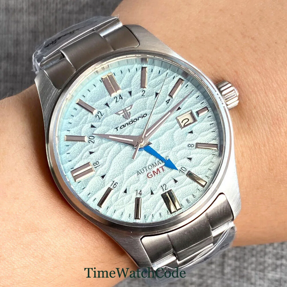 Tandorio  ڵ  ð, Ϻ NH34A, ̺ GMT Ʈ ؽó ̾, 200m , 39mm ̾ ũŻ