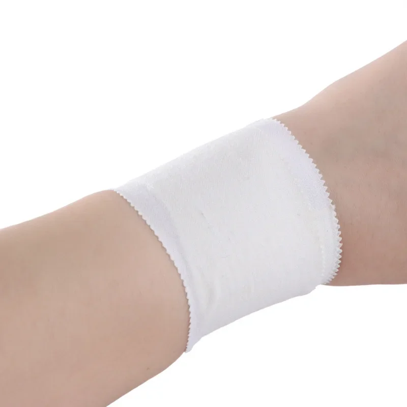 Description Picture 5 of item1PC Medical Waterproof Cotton White Premium Adhesive Tape Sport Binding Strain Injury Care Support Physio Muscle Elastic Bandage