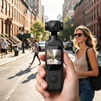 1080P Pocket Action Camera Handheld Rotatable Stabilization Touch Screen Sports DV Bodycam Thumb Camera Digital Video Recorder 5