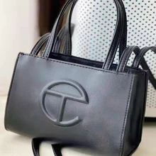 

Famous Designer Shopper Tote Fashion Leather Brand Ladies Shoulder Messenger Bags for Women 2021 New Luxury Handbags Telfar Bag